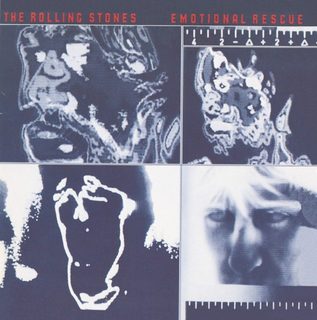 Emotional Rescue — Grey-and-white thermographic front