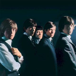 The Rolling Stones — British debut front, without title lettering