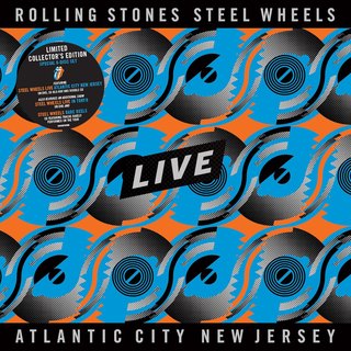 Steel Wheels Live: Atlantic City, New Jersey — Front cover